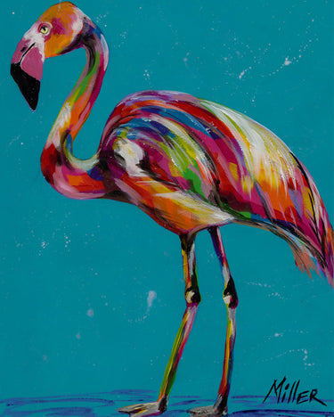 Schilderen op Nummer Flamingo PBN382